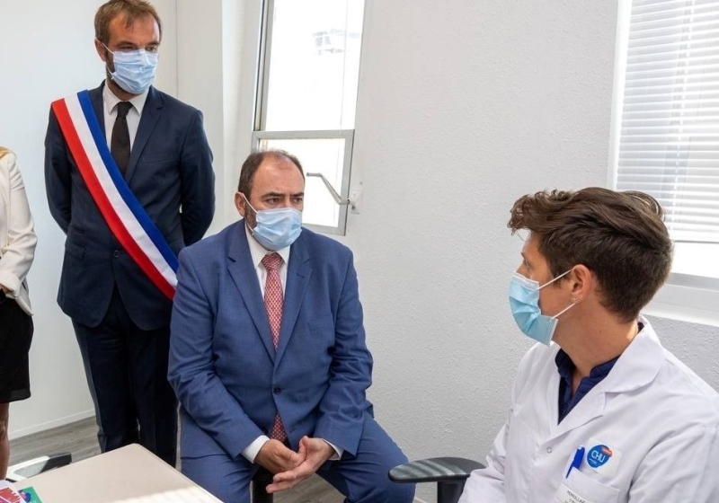 Michaël Delafosse et François Braun